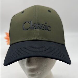 Classic Green and Black Snapback Hat